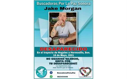 Reportan a ciudadano norteamericano como desaparecido en Sonora