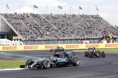 Rosberg se vuelve un cohete