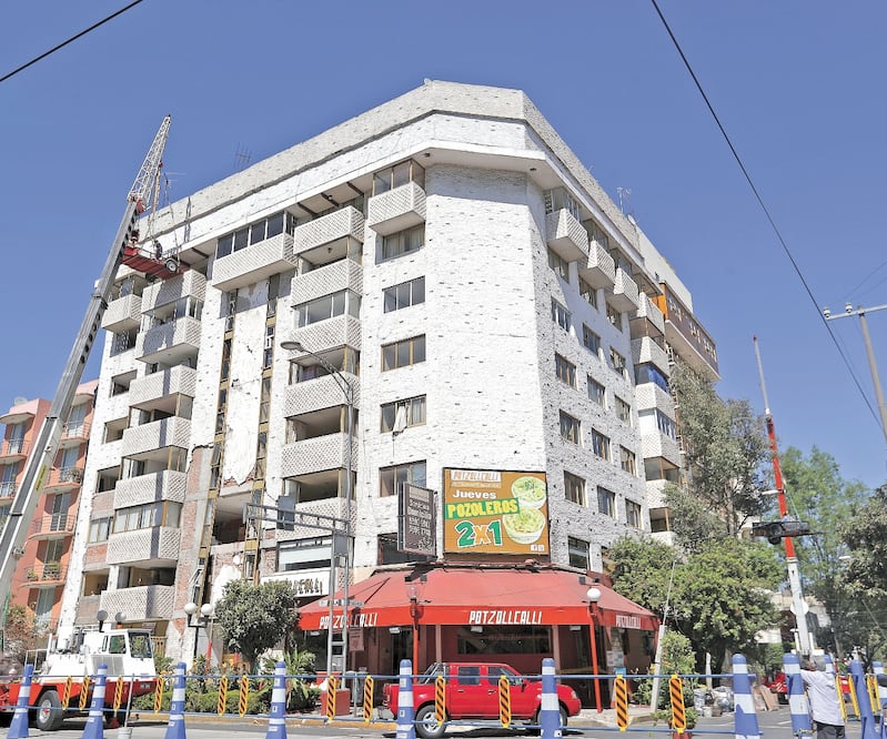 Suceso. Benito Juárez, una de las alcaldías más afectadas por el 19-S, ayer fue epicentro un sismo de 2.9 grados. Foto: ARCHIVO EL UNIVERSAL