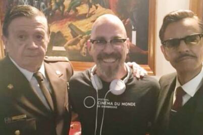 El terremoto no pudo con Damián Alcázar