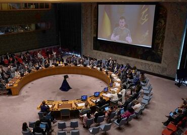 "El futuro del mundo se está decidiendo en Ucrania", dice Volodimir Zelensky ante la ONU