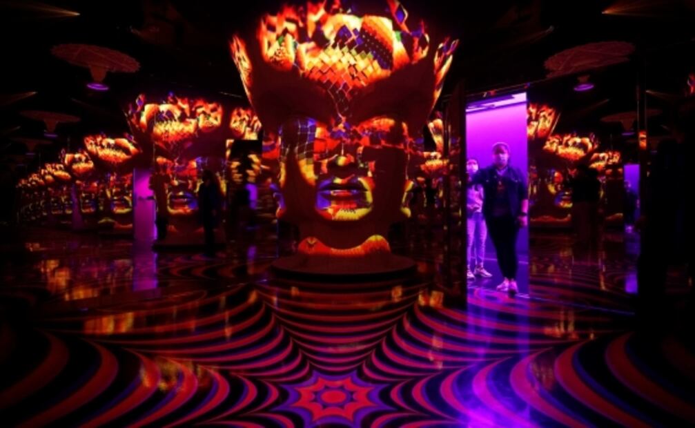 La nueva exposición interactiva montada en un "supermercado"