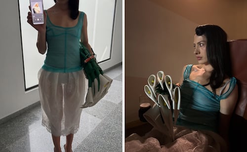 Los detalles del look de María Bottle en el concierto de Rosalía