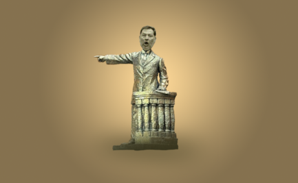 ¡Cómo que un triste cuadrito de 32 mil pesos para Noroña!