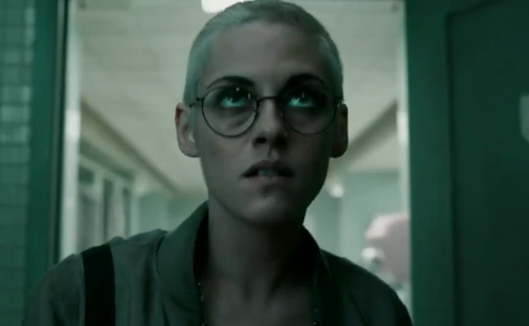 Kristen Stewart aparece en el video con el pelo rapado y cortes en la cara. La cinta llegará a cines en 2020. Foto: Captura