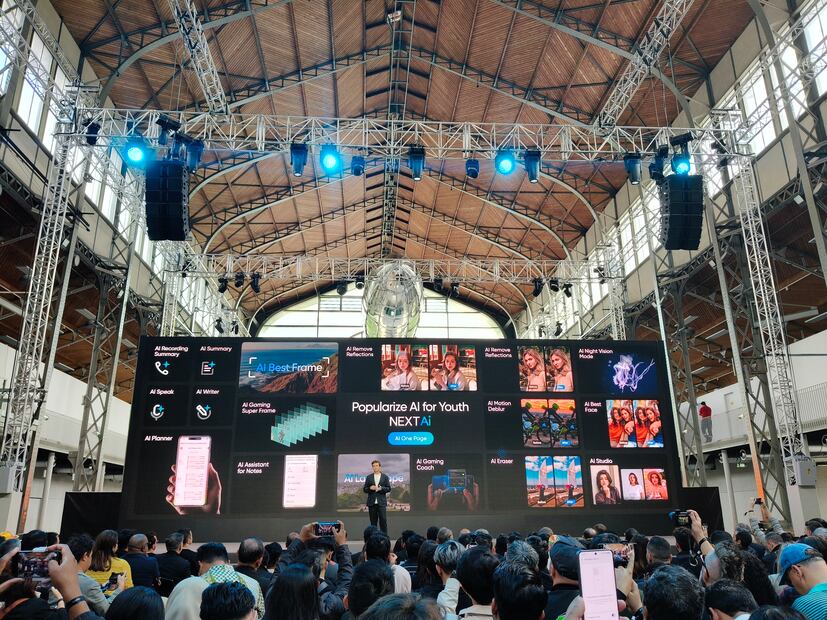 Realme GT7. Imagen: Paloma Vega