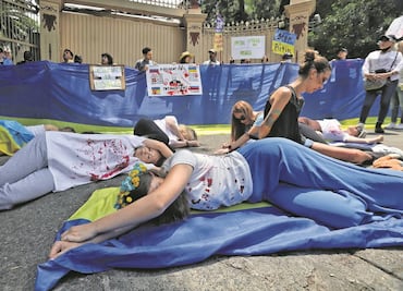 “Guerra no beneficia a nadie, como dice Putin”