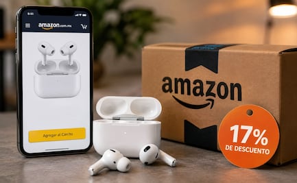 Amazon México lanza rebaja del 17% de los AirPods Pro 3; aprovecha la promoción