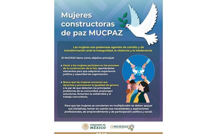 Suman 257 Redes de Mujeres Constructoras de Paz en 26 estados del país: SSPC