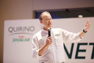 La violencia en pleno y Quirino en el estadio