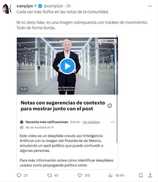 "SAMLO", el personaje creado por Vampipe. / Foto:. Tomada de "X".