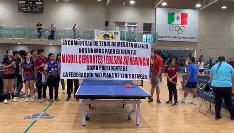 Hay dos presidentes de la Federación Mexicana de Tenis de Mesa