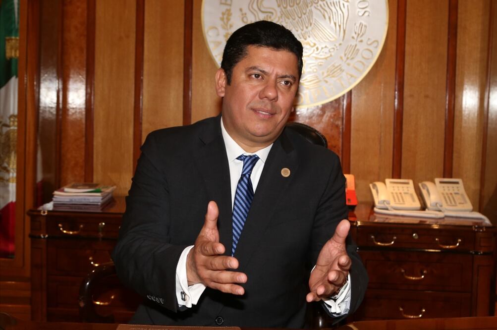 Javier Bolaños, Vice President of the Chamber of Deputies – Photo: Berenice Fregoso/EL UNIVERSAL
