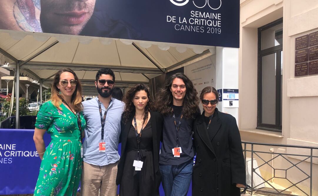 De izquierda a derecha: Kate Phibbs, Pablo Giles, Cris Gris, Carlos Tapia y Daniela Michel. Foto: Alejandra Musi/EL UNIVERSAL