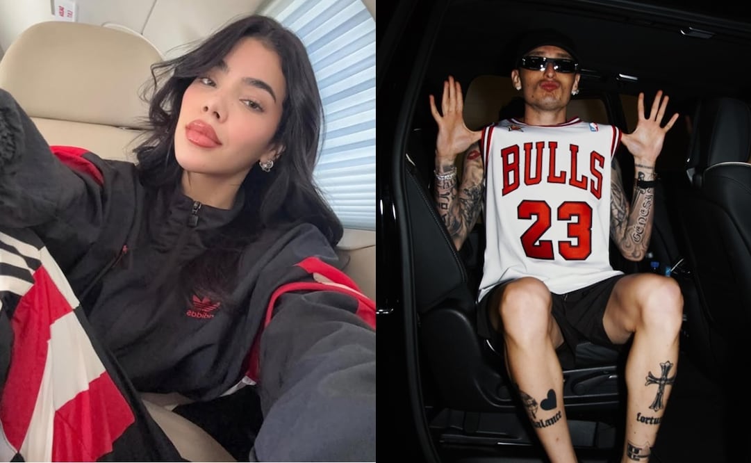 Kenia Os y Peso Pluma. Foto: Instagram oficial.