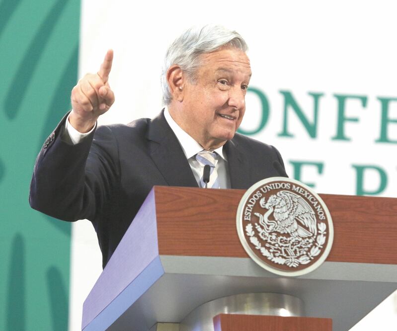 El presidente Andrés Manuel López Obrador dice estar seguro de que la reforma no es inconstitucional. Foto: CARLOS MEJÍA. EL UNIVERSAL