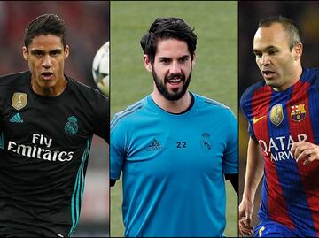 Las bajas que habría en el Clásico Español