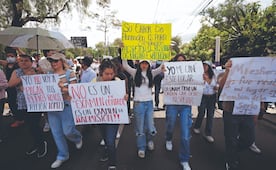 Marcha de aceptados frente a la UNAM: “ya no tengo qué demostrar nada a nadie” 