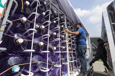 Duplican entrega de garrafones de "Agua del Bienestar" a 5 pesos en colonias de CDMX; el objetivo es seguir aumentando las entregas: Segiagua