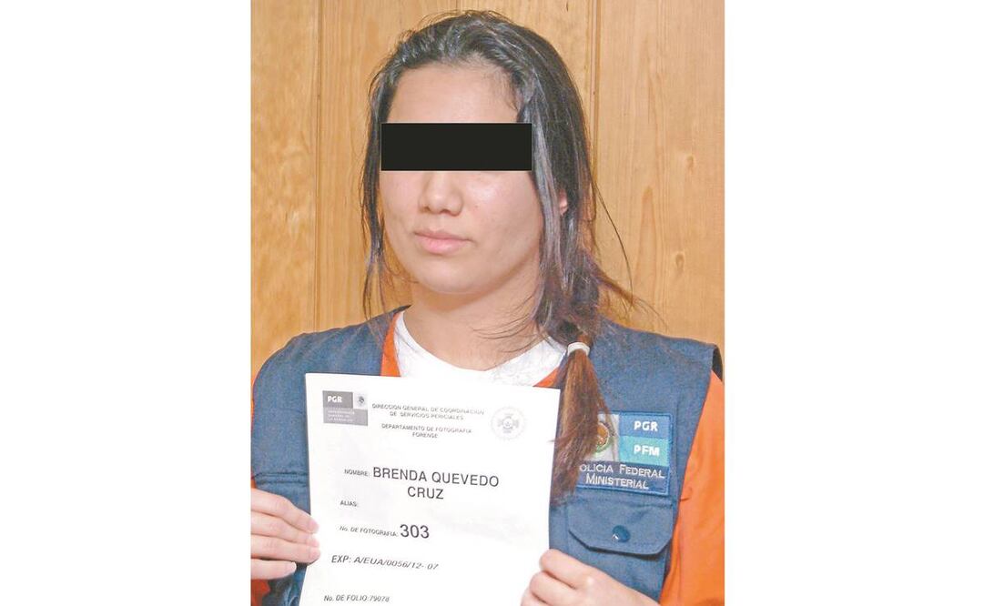 Brenda Quevedo Cruz fue detenida en 2009. Foto: ARCHIVO EL UNIVERSAL