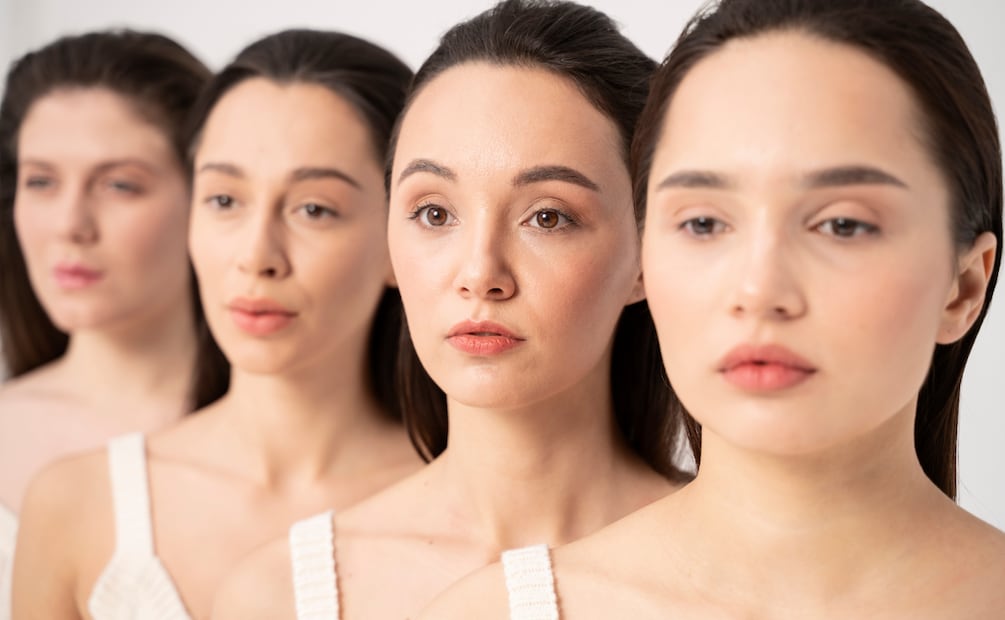 La forma de tu rostro influye en si te va mejor el cabello largo o corto. Foto: Freepik