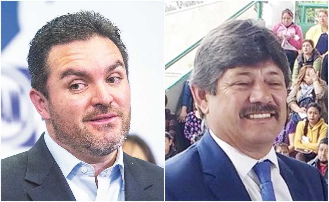 Diputado local del PAN, Federico Döring Casar y Raymundo Martínez Vite, delegado de Tláhuac. Foto: CUARTOSCURO.COM/Especial