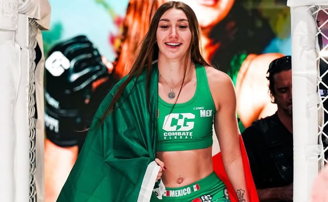 Regina Tarín, la mexicana invicta en las MMA que puede conquistar la WWE - Foto: Especial