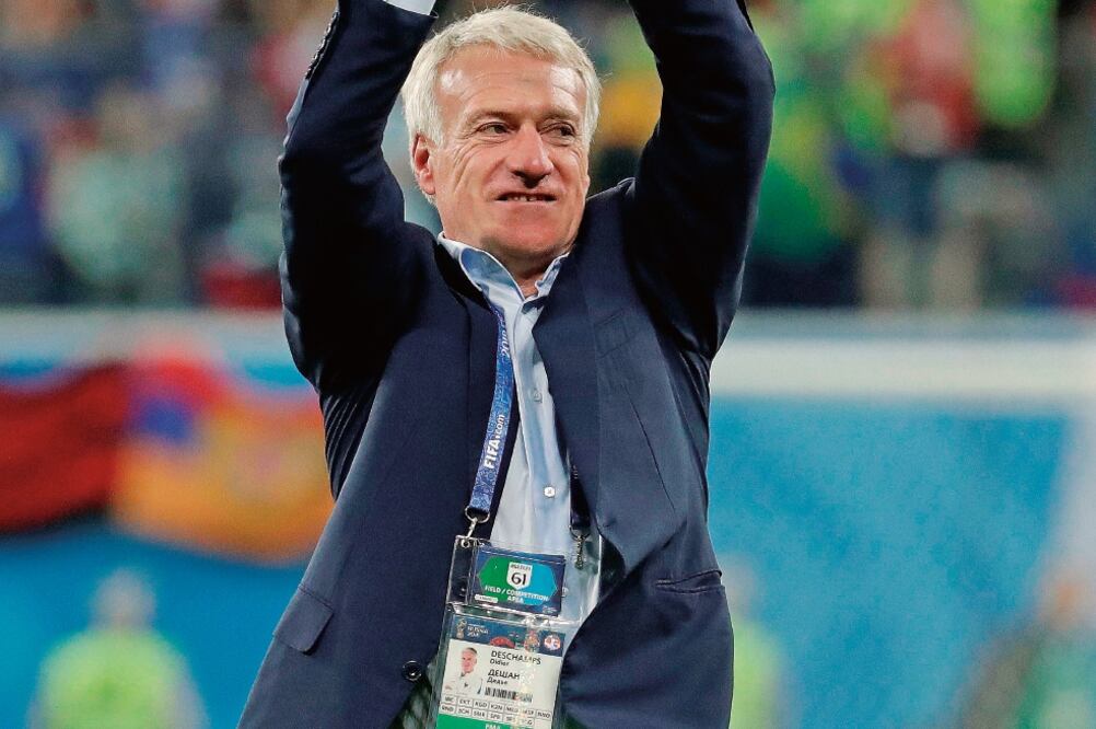 Didier espera ganar su primera final como DT de Les Blues. (SEBASTIÁN MOREIRA. EFE)