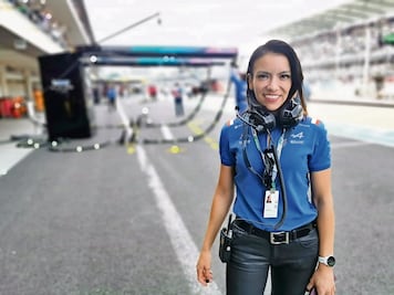 Dalia Ramos, una ingeniera que rompe estereotipos en la Fórmula 1