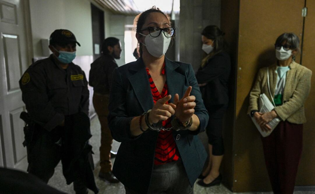 La abogada guatemalteca Virginia Laparra, exjefe de la Fiscalía Especial Contra la Impunidad. Foto: AFP 