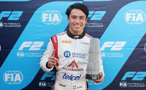 Noel León Claims Historic F2 Pole Position for Mexico at Austrian GP