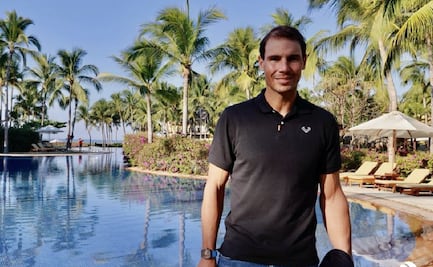 Rafa Nadal ya está en Acapulco; busca su cuarta conquista en México
