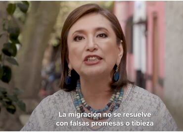 Xóchitl acusa a AMLO de tibieza y falsas promesas en tema migratorio con EU
