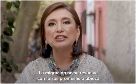 Xóchitl acusa a AMLO de tibieza y falsas promesas en tema migratorio con EU