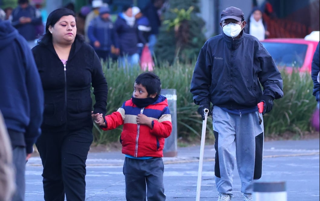 Frío en la Ciudad de México. Foto: Fernanda Rojas/EL UNIVERSAL