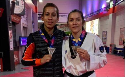 María Espinoza y Brandon Plaza, medallistas en Mundial de Taekwondo