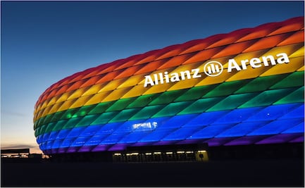 La UEFA rechaza la iluminación arcoíris del Allianz Arena para el Alemania vs Hungría