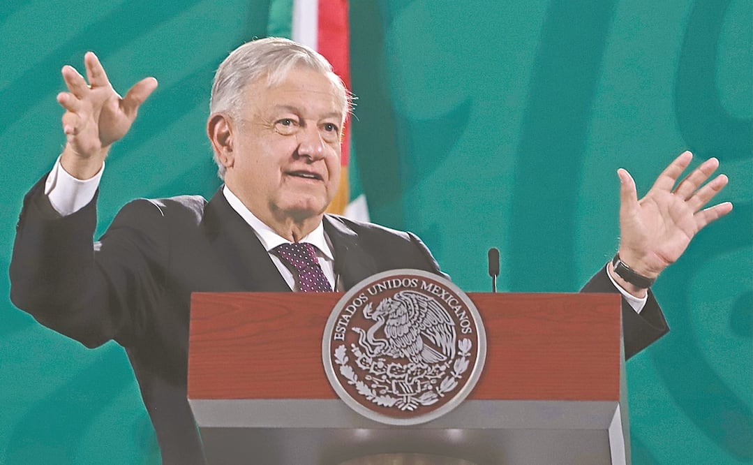 El presidente Andrés Manuel López Obrador pidió al Poder Judicial resolver el tema del desafuero del gobernador de Tamaulipas, Francisco Javier García Cabeza de Vaca, con claridad y sin ambigüedades. Foto: BERENICE FREGOSO. EL UNIVERSAL