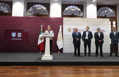 Sheinbaum llama a la no violencia en marcha por el Día Internacional de la Mujer