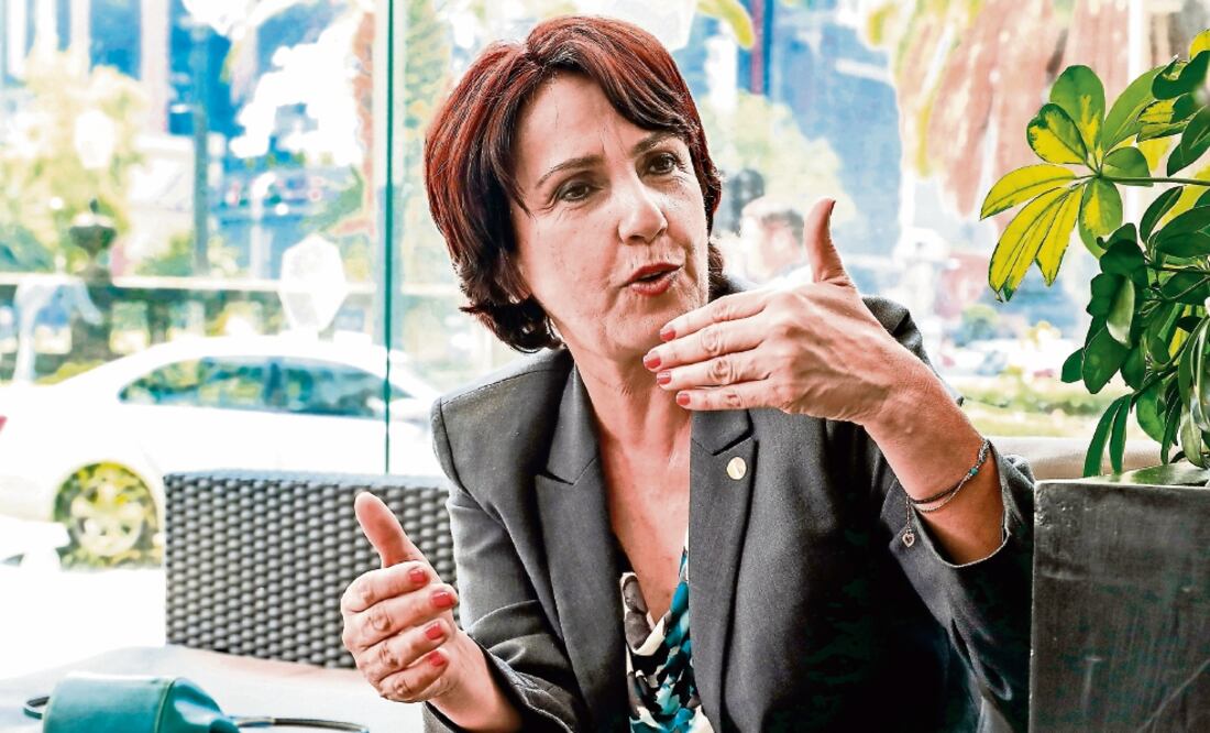 Patricia Mercado informó que la acciones de seguridad serán aplicadas de forma inmediata. Señaló que se reforzarán tres accesos principales (ARCHIVO EL UNIVERSAL)