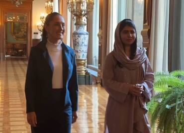 Fue un privilegio haber conocido y conversado con Malala Yousafzai: Claudia Sheinbaum; “es una mujer admirable”, dice