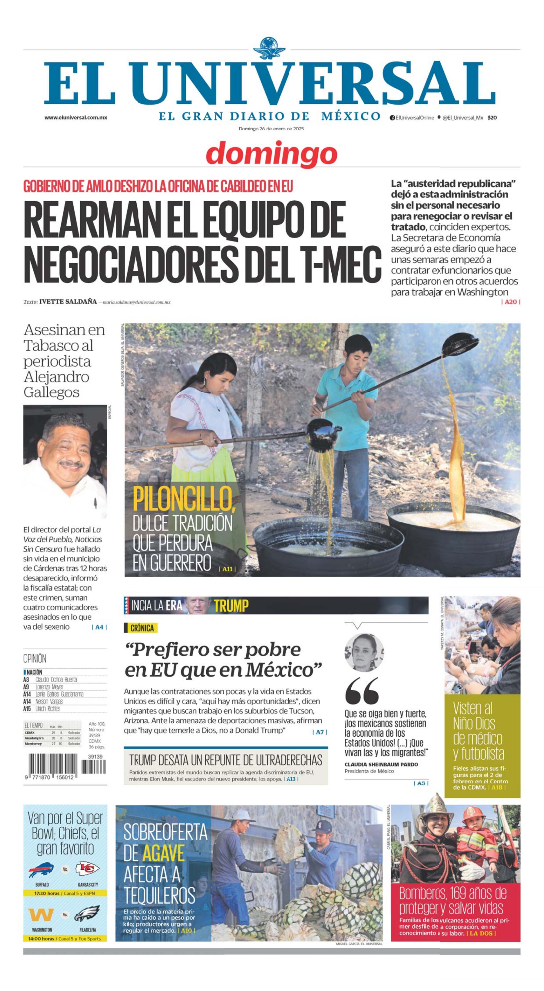 Portada impresa