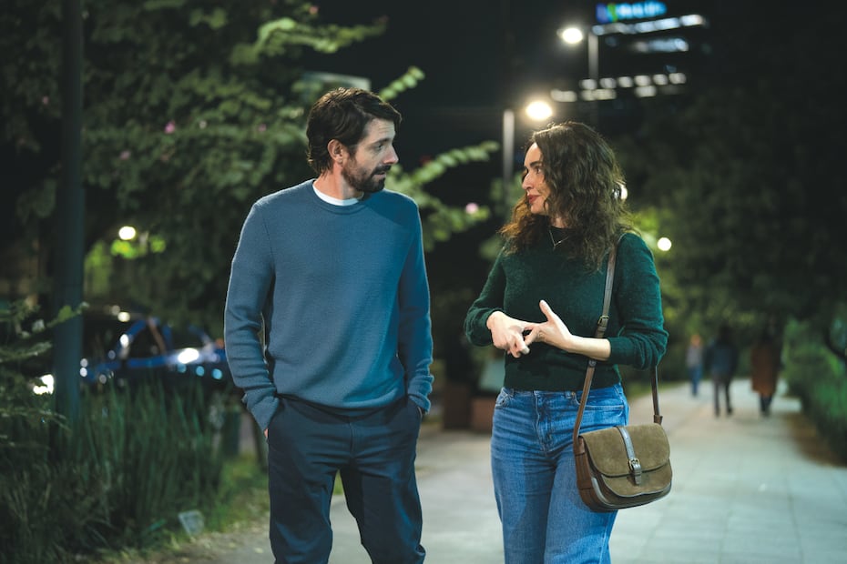 Junto a José María de Tavira, quien interpreta a un nuevo pretendiente. Foto: Videocine