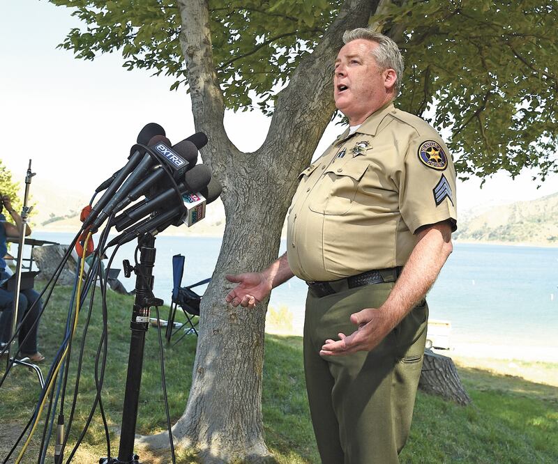 La policía de Ventura busca a la actriz con ayuda de 80 personas. Foto: CHRIS PIZZELLO. AP