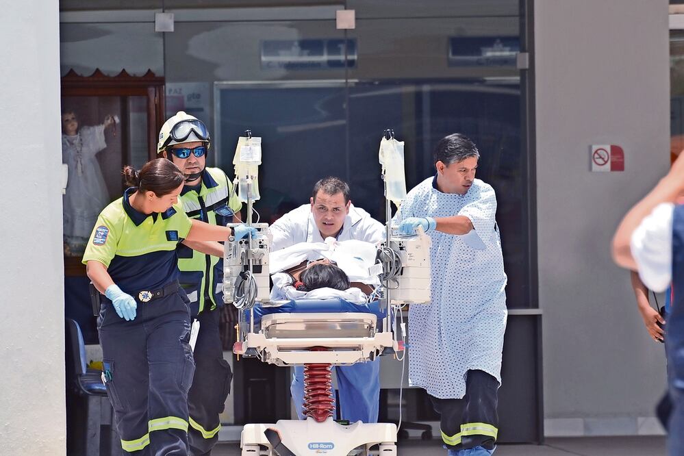 Según la Secretaría de Salud estatal, se elevó el ingreso de pacientes con lesiones producidas por arma de fuego (CORTESÍA)
