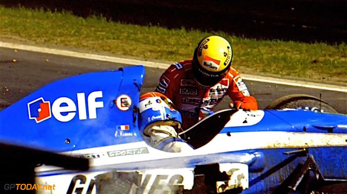 Érik Comas, el piloto que trato de salvar la vida de Senna y no pudo