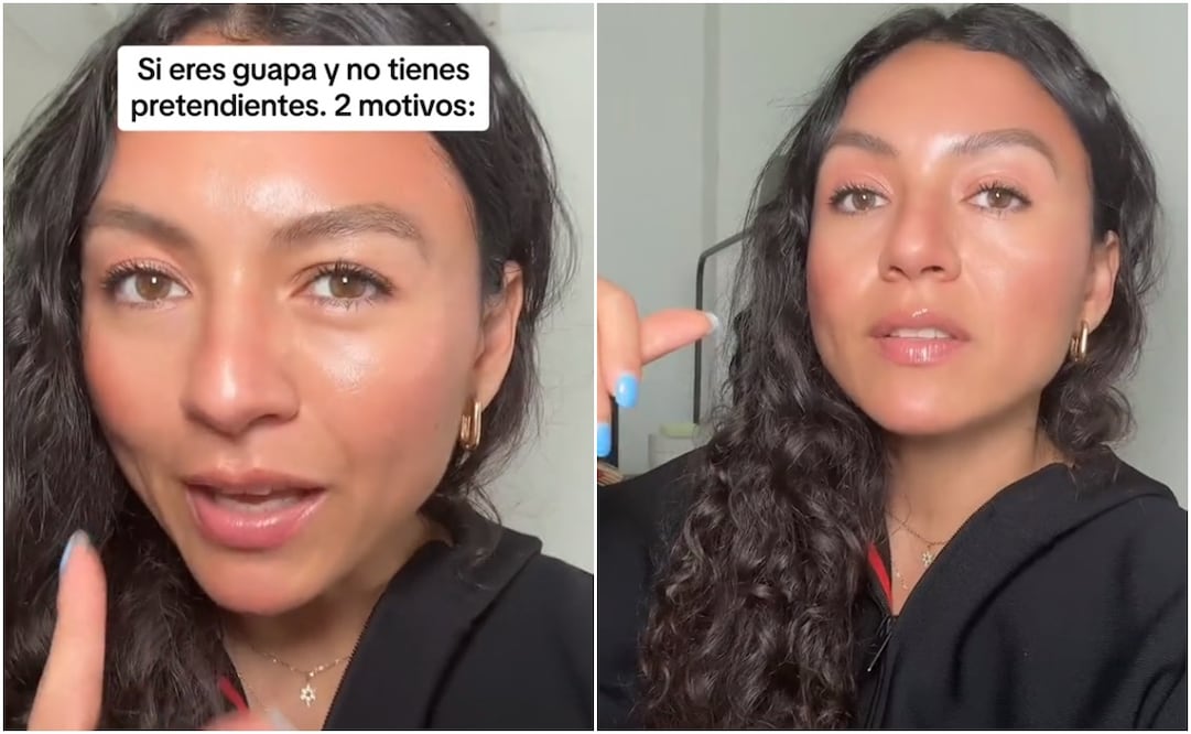 Mujer explica por qué las mujeres guapas no tienen pretendientes. Foto: Capturas de TikTok @mindiexplica