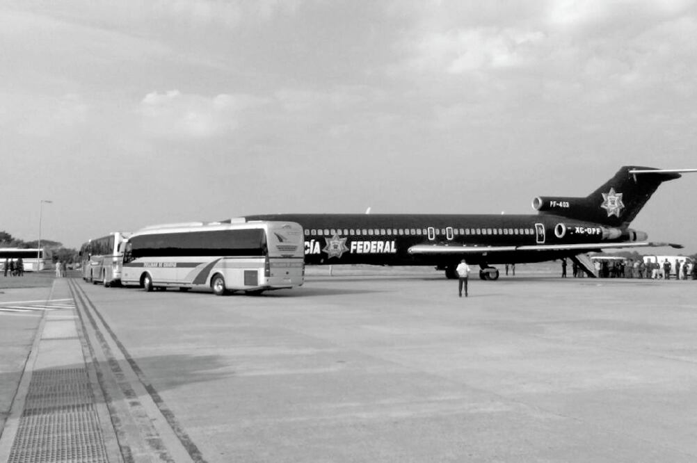 Los cubanos que han sido deportados a su país fueron retornados en un avión de la Policía Federal. (ARCHIVO EL UNIVERSAL)