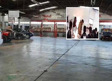 VIDEO: Momento exacto en que rocían con gasolina y prenden fuego a Cristian dentro de su escuela en Texcoco