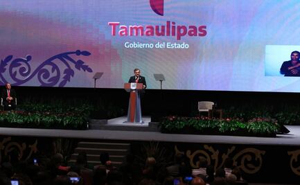 Américo Villarreal destaca disminución de pobreza y homicidios en su mensaje de tres años de gobierno 